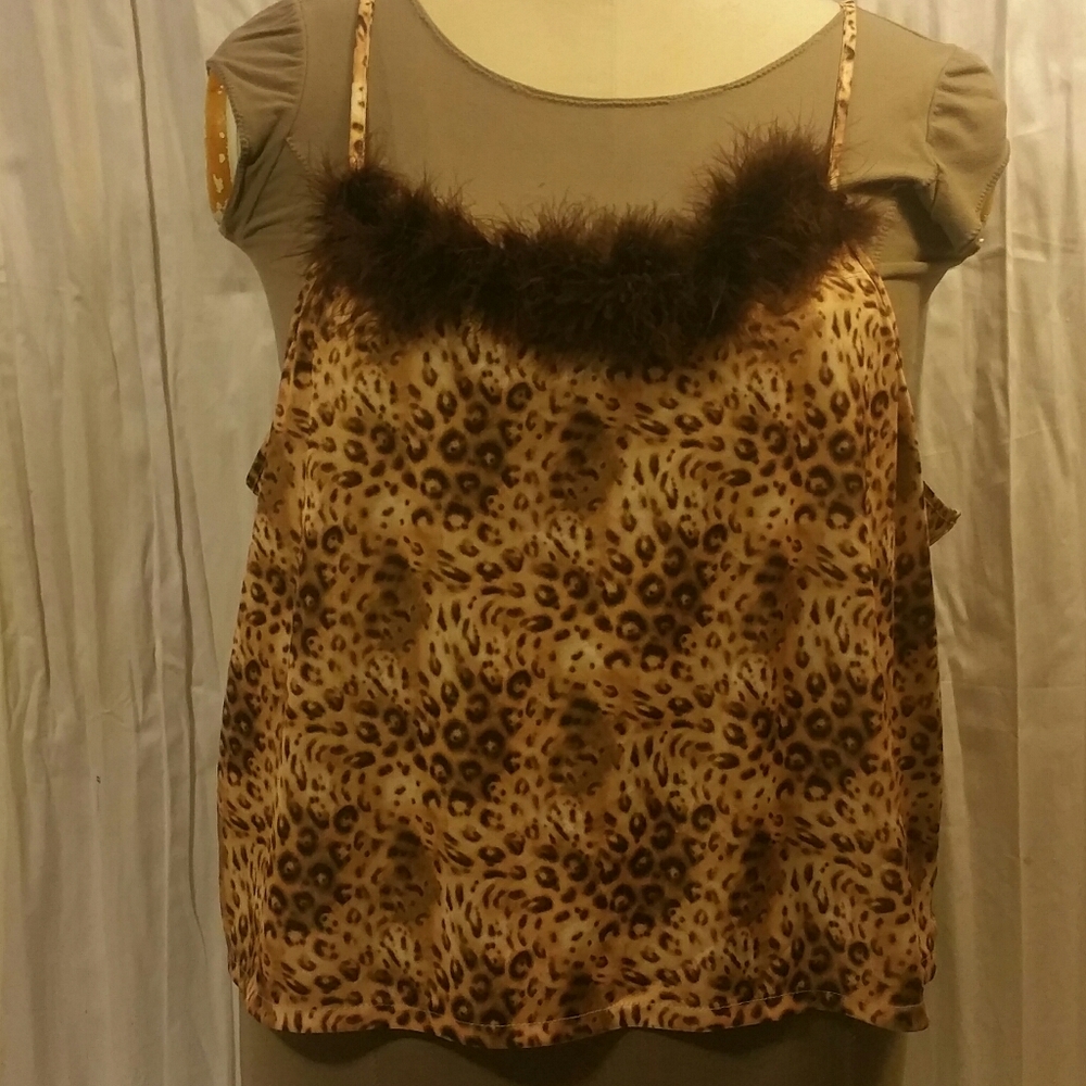 Two-piece Animal Print Pjama's, 3x